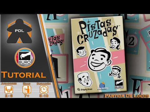 Pistas Cruzadas | Tutorial | Buró | Blue Orange | Partida de Locos