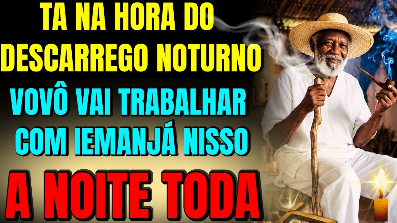 DESCARREGO NOTURNO | Benzimento de PRETO VELHO e IEMANJÁ Contra Olho-Gordo e Inveja