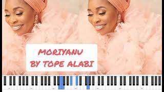 Tope alabi - Moriyanu | Gospel Jazz Chords | Piano Tutorial screenshot 1
