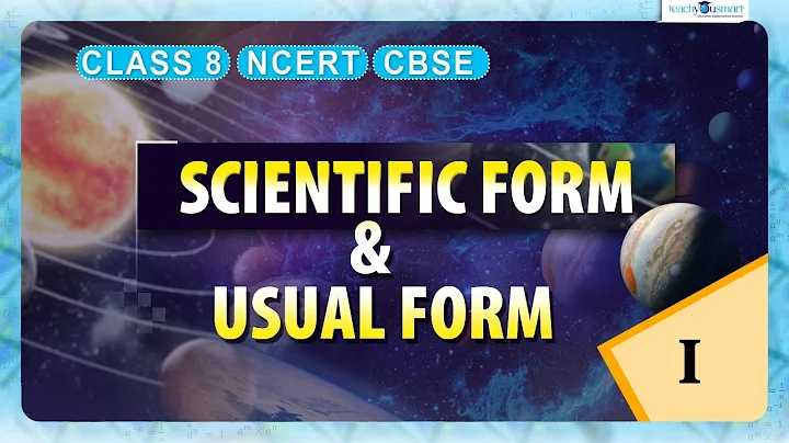 Exponents And Powers | Standard Form | Scientific Form | Usual Form | Large Numbers | Chapter 8 #tys