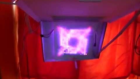 arduino matrix 256 led ws2812 - Funky Clouds Preview