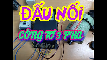 Cách đấu nối công tơ 3 pha đo trực tiếp | Vlog cuoc song