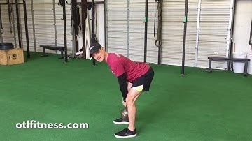 How to: Kettlebell Romanian Deadlift (RDL)
