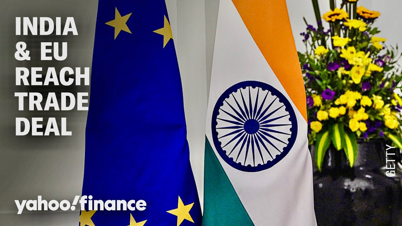 India and EU have reached a trade deal, here's what it means for the US ...