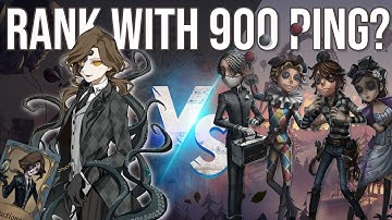 I STILL WON WITH 900 PING?? - IDV JOSEPH RANK - IDENTITY V PHOTOGRAPHER #idv #identityv