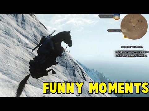 The Witcher 3 Funny Moments - Youtube