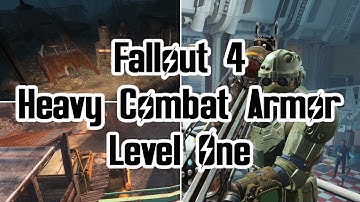 Getting a Full Set of Heavy Combat Armour Early On | Fallout 4