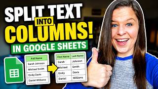 How to Split Text into Columns in Google Sheets