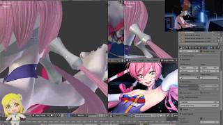 [ENG/SPA] Modeling Vita Popstar from M.X M. Blender - Zbrush. maybe for 3D print. part3