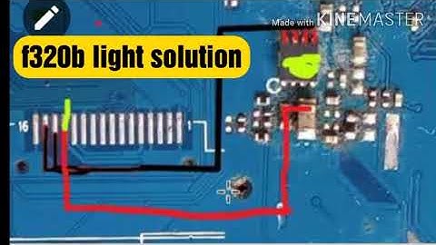 jio f320b display light solution / jio  f320b display light jumper solution / display light ic /