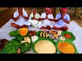 KANIKA RICE MEETHA DAAL & MIXED SABZI Dedicate to Lord Jagannath for Rathjatra | Village Cooking