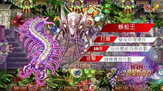 VGAME蟲蟲系列魚機彩金大連線遊戲《百變蜈蚣》神級場景+神級昆蟲，彩金連線、獎金無限~~玩漁機就要醬玩！！！ 彩金連線獎勵無限 screenshot 4