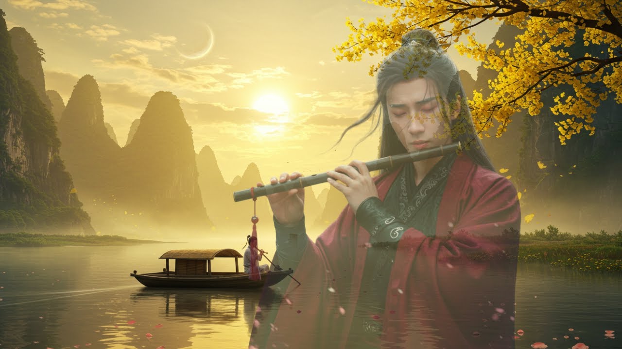 🌿Bamboo Flute, Erhu & Guzheng🎶 Chinese Zen Music Healing & Stress ...