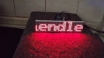 News und Bitcoin Ticker mit ESP8266 und MAX7219 Matrix Dislay