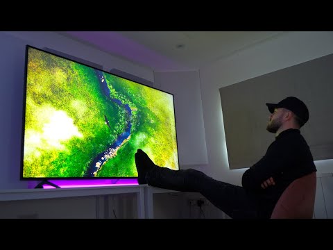 LG Nano75 75 inch 4K NanoCell TV UNBOXING! | Best LARGE TV 2021?