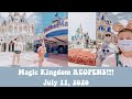 Magic Kingdom REOPENING vlog!! July 2020 (throwback to one year ago)