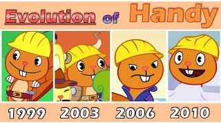Evolution of HANDY from Happy Tree Friends