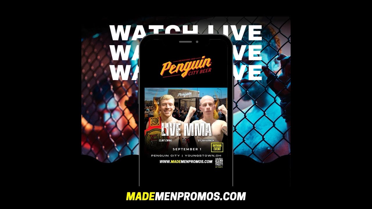 A few days away from Live MMA at Penguin City!