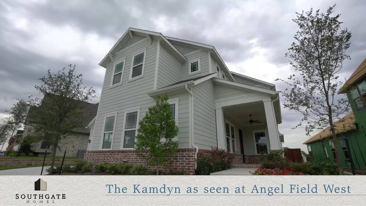 Southgate Homes at Angel Field West in Allen Texas The Kamdyn