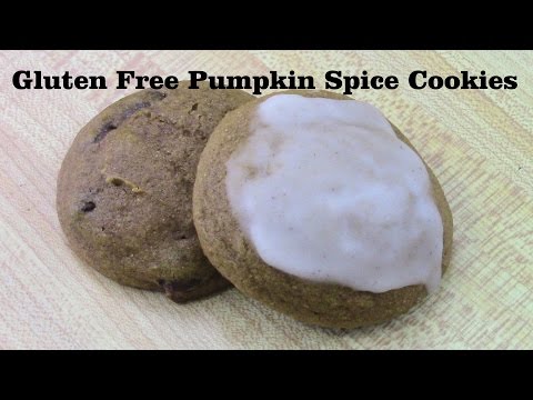 Pumpkin Cookies 2 Ways (Gluten Free Option)