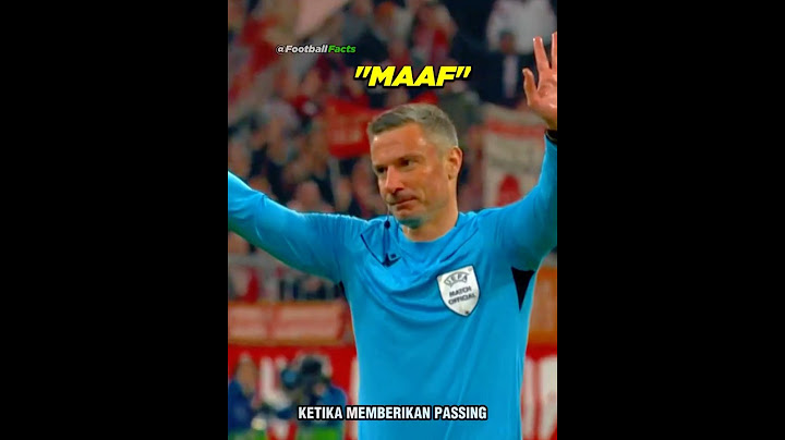 Momen Lucu Pemain Dan Wasit 😂