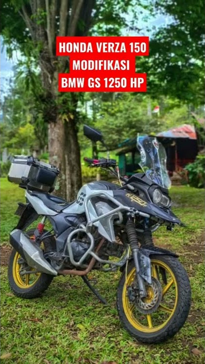 HONDA VERZA 150 MODIFIKASI BMW GS 1250 HP #honda #hondaverza #hondamodifikasi #bmwgs1250 #bmwgsfans