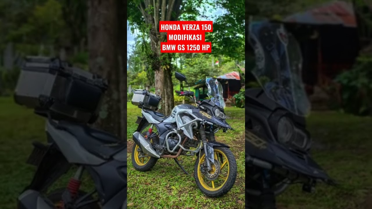 HONDA VERZA 150 MODIFIKASI BMW GS 1250 HP 