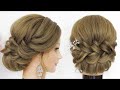 New hairstyle for long hair   bridal updo tutorial