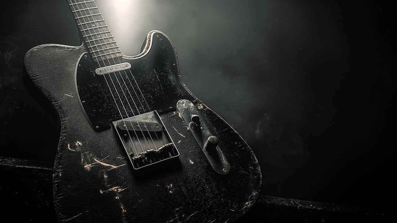 1 Hour Dark Outlaw Instrumental | Midnight Blues Rock Guitar Jam
