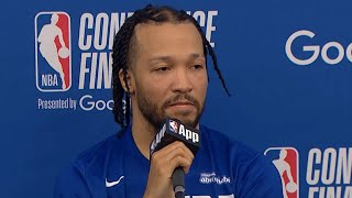 Jalen Brunson didn't like reporter asking if Thibs was the "right guy" for Knicks