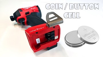 How to Find and Replace Milwaukee One Key Coin Cell/Button Cell Battery