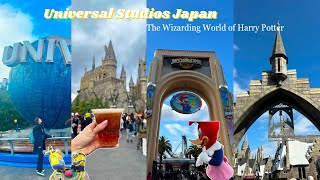 JAPAN VLOG 🪄: a day at universal studios japan, the wizarding world of harry potter and minion park