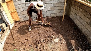 while working on the house this was taking place we afto stop flooding