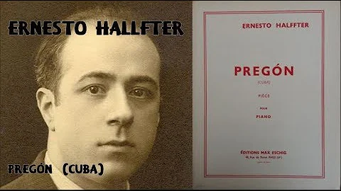 Ernesto Halffter - Pregn (Cuba)
