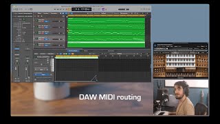 Organteq 2 Tutorial : in a DAW (MIDI action & keyboard mapping)