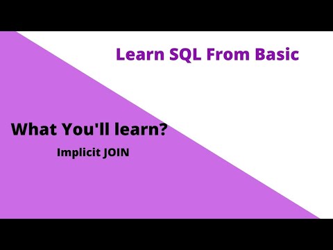 Implicit JOIN | SQL Course 26.0