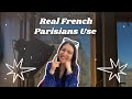 Real French Parisians use 🇫🇷 