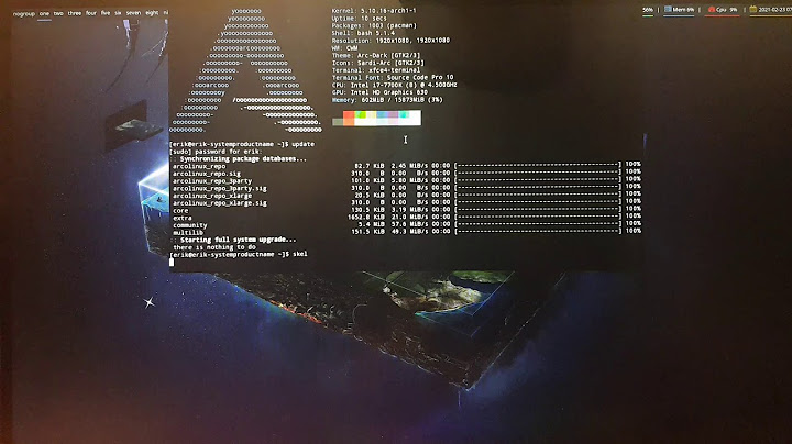 ArcoLinux : 1887 Black screen when you boot up - remove xf86-video-intel or move to sddm