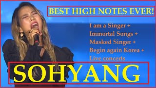 Sohyang 소향 - Best high Notes EVER!!! #immortalsongs2 #singer #beginagain #sohyang