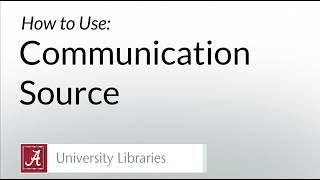 How to Use Communication Source (2026)