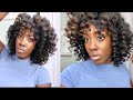 TUTORIAL: 4C Hairstyle on SHORTER, Thick Hair