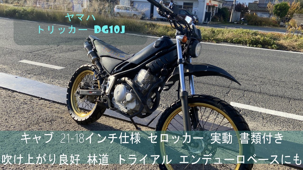 Yamaha Tricker DG10J carb, 21-18 inch spec, Selocker, working