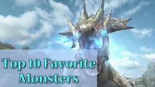 Top 10 Favorite Monsters in Monster Hunter