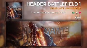 [TEMPLATE] FREE PACK BATTLEFIELD 1 AVATAR + HEADER (Link in desc.)