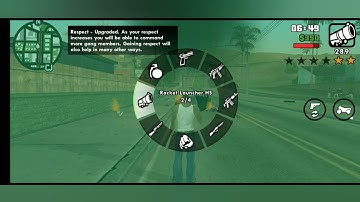 Definitive Edition Weapon wheel and Radio wheel for GTA SA Android