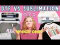 DTF vs Sublimation: The Honest Comparison Every Crafter Needs to See
