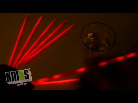 KNIXS Knicklichter Rührstäbchen rot 16:9