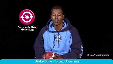 Pepsi Refresh Project CFL Challenge -- Andre Durie