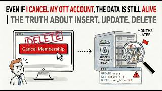 Account Deleted, Data Still There? | SQL INSERT UPDATE DELETE #SQL #Database