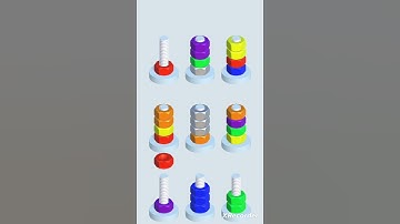 sorting different colored bolts #sorting #bolts #different #coloring